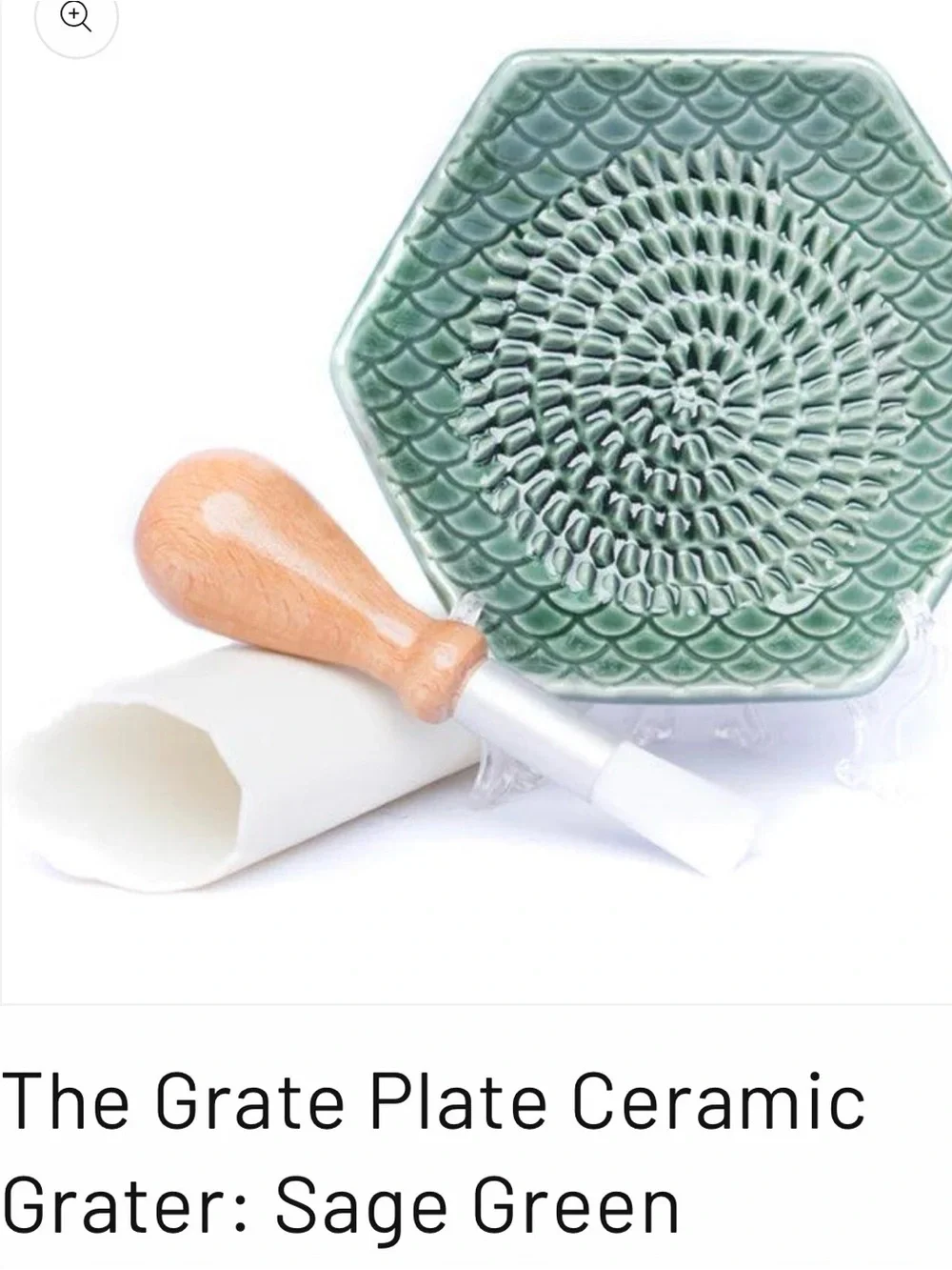 Garlic Grate Plate 3-Piece Set